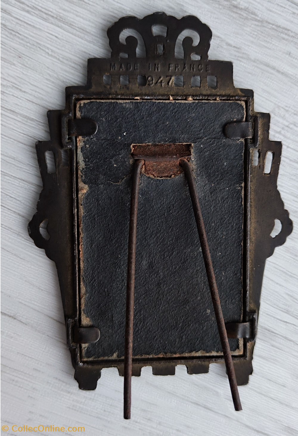 antiquites metal cadre art deco