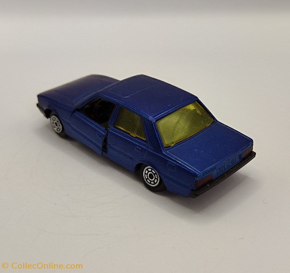 modeles reduits voitures norev jet car peugeot 505 bleu fonce