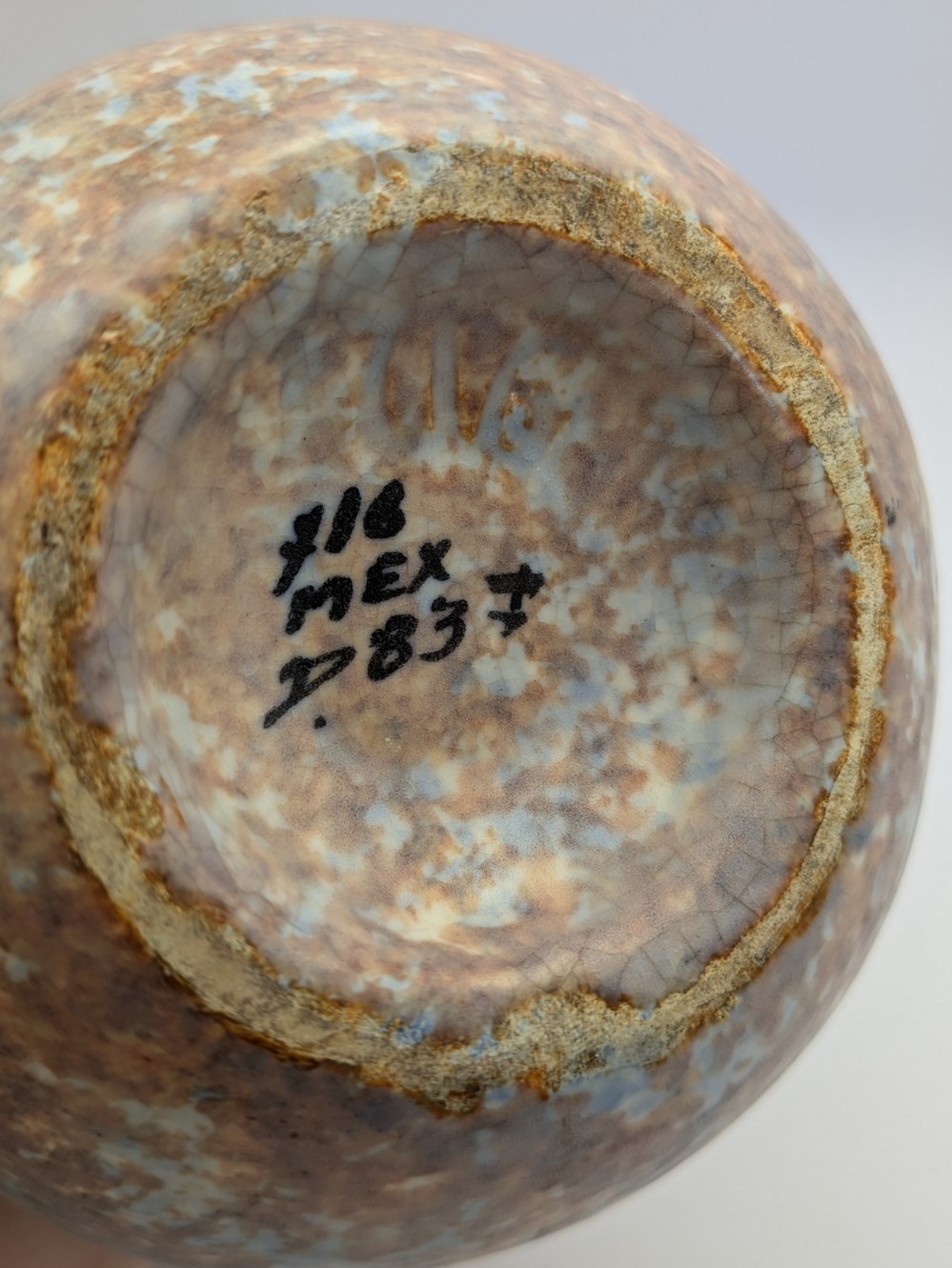 art antiquites ceramique vase antoine dubois boule