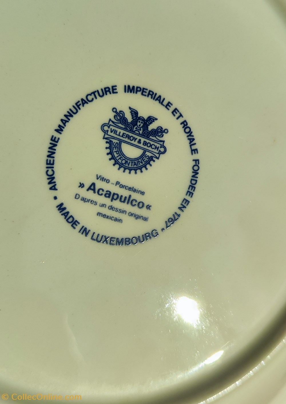 Porcelaine à feu - Service à soupe Villeroy & Boch modèle Acapulco art antiquites porcelaine a feu service a soupe villeroy boch modele acapulco