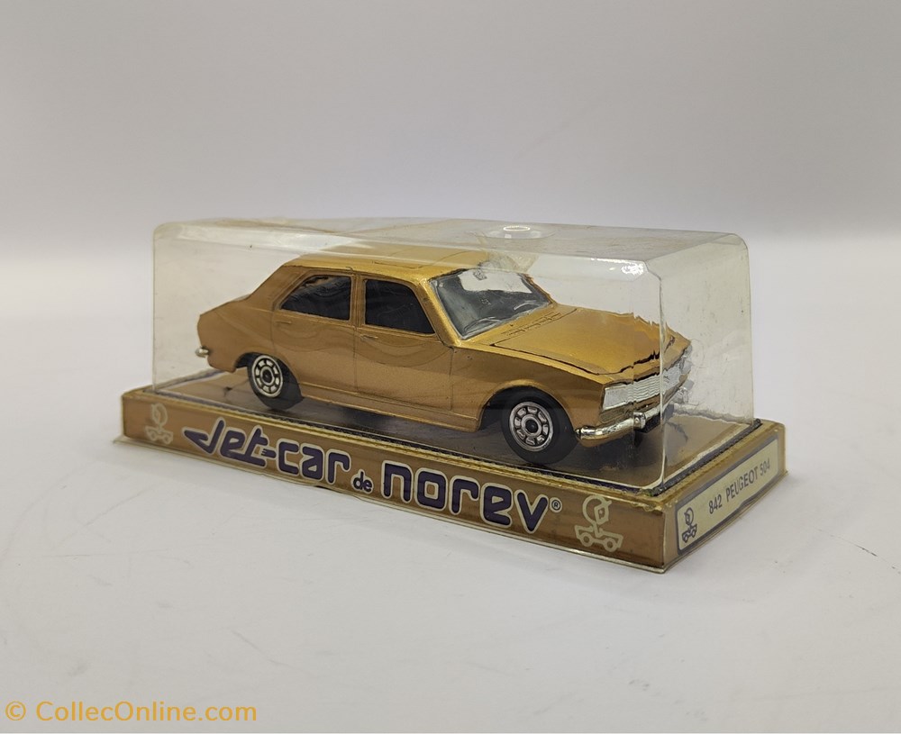 modeles reduits voitures norev jet car peugeot 504 bronze