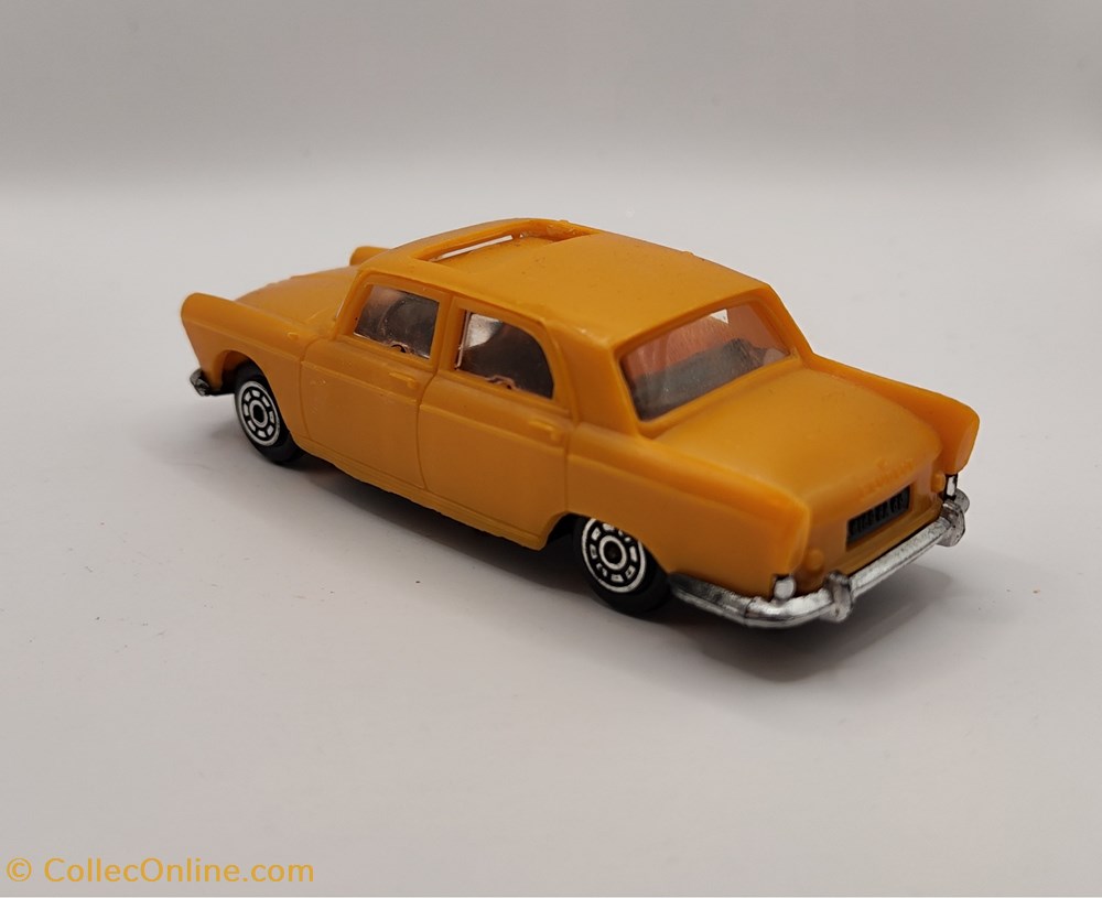 modeles reduits voitures norev plastigam peugeot 404 orange