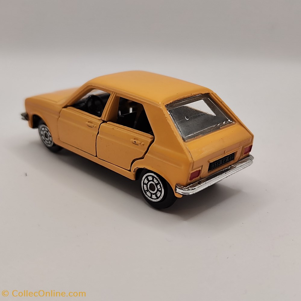 modeles reduits voitures norev jet car peugeot 104 jaune mais