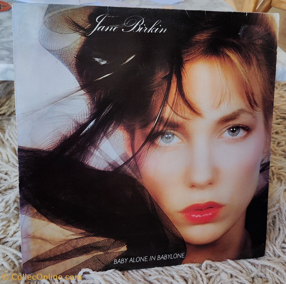 Jane Birkin - Baby alone in Babylone musique instruments disques vinyles jane birkin baby alone in babylone