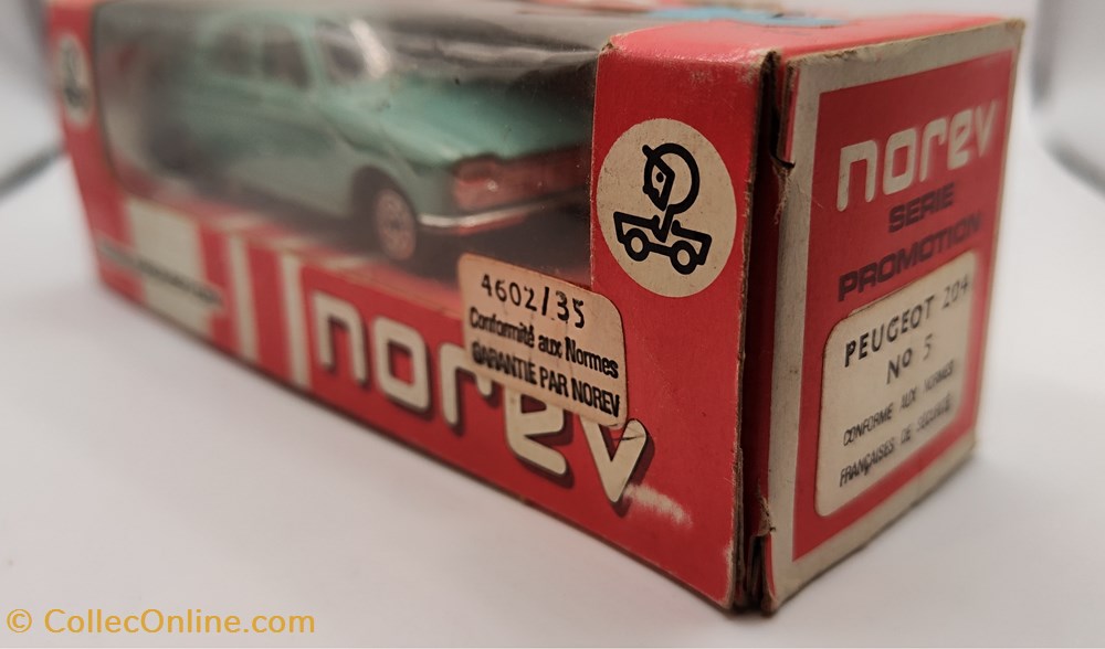 modeles reduits voitures norev plastigam peugeot 204 turquoise