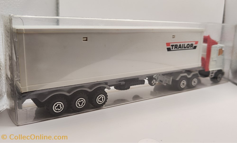 Majorette Majopub - Semi remorque porte container Trailor modeles reduits voitures majorette majopub semi remorque porte container trailor