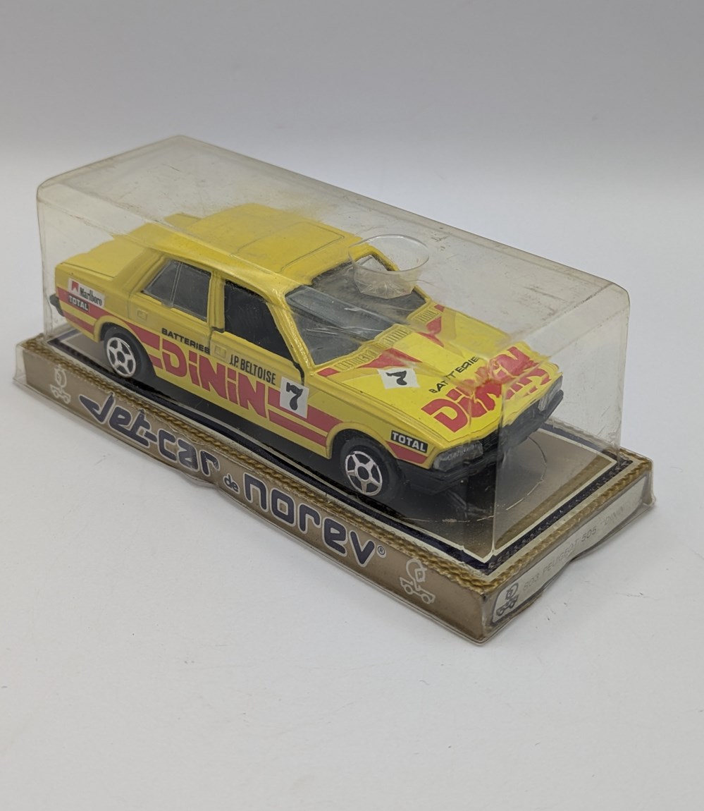 Norev Jet-Car - Peugeot 505 jaune Dinin modeles reduits voitures norev jet car peugeot 505 jaune dinin