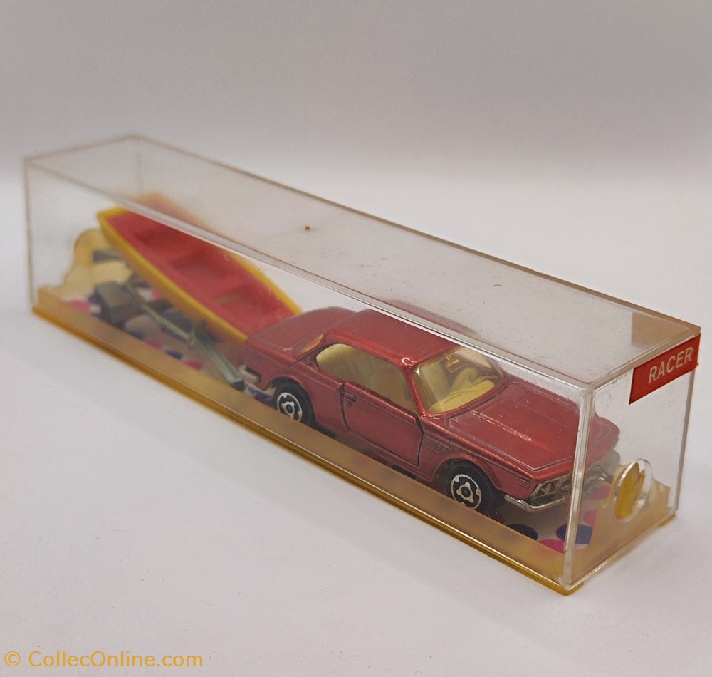 Majorette 300 - BMW 3.0 CSI + barque MIB modeles reduits voitures majorette 300 bmw 3 0 csi barque mib