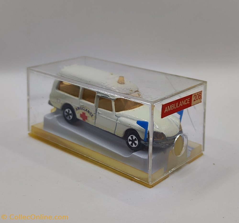modeles reduits voitures majorette 200 citroen ds ambulance mib