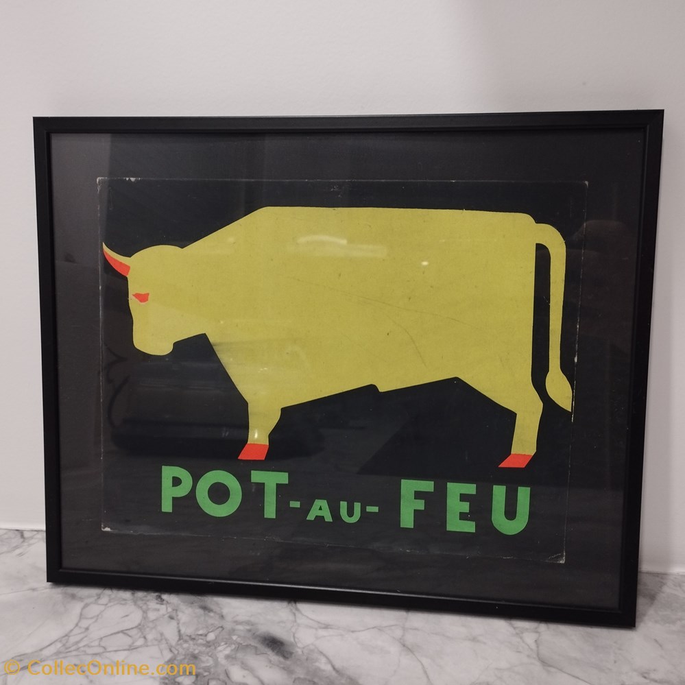 documents anciens affiches affiche cartonnee kodec pot au feu