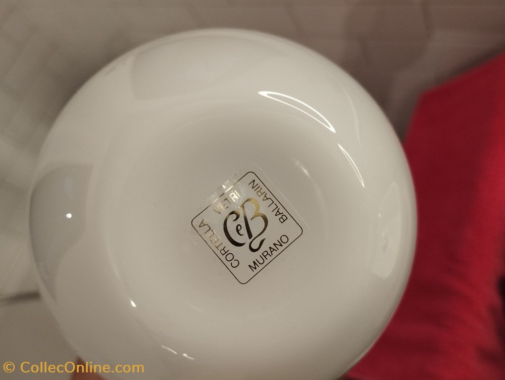 art antiquites verrerie verre murano flacons de parfum mio giuliano