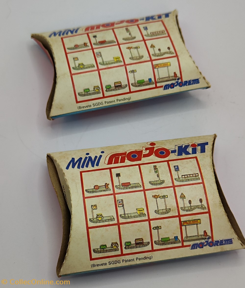 Majorette Majokit - échantillons x2 modeles reduits voitures majorette majokit echantillons x2