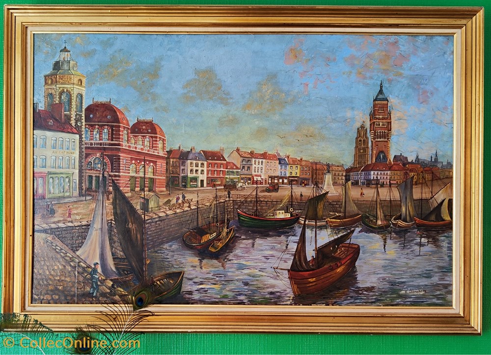 art antiquites peintures dessins 1946 dunkerque le minck