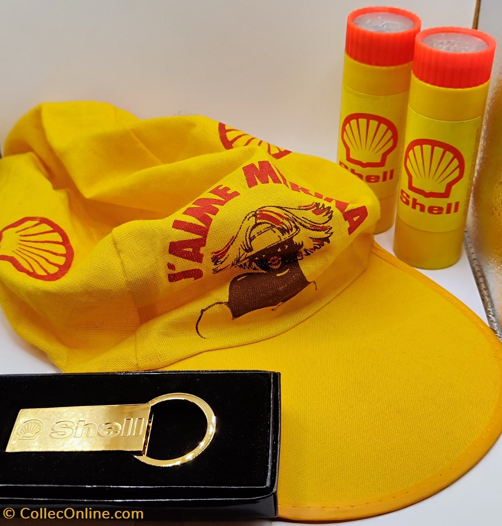 Shell - lot d'objets publicitaires modeles reduits voitures shell lot objets publicitaires