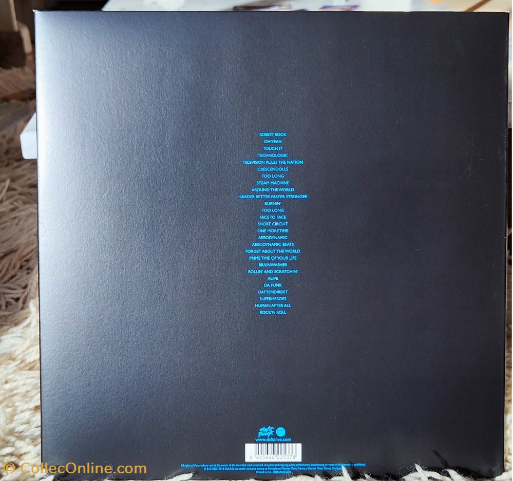 musique instruments disques vinyles daft punk alive
