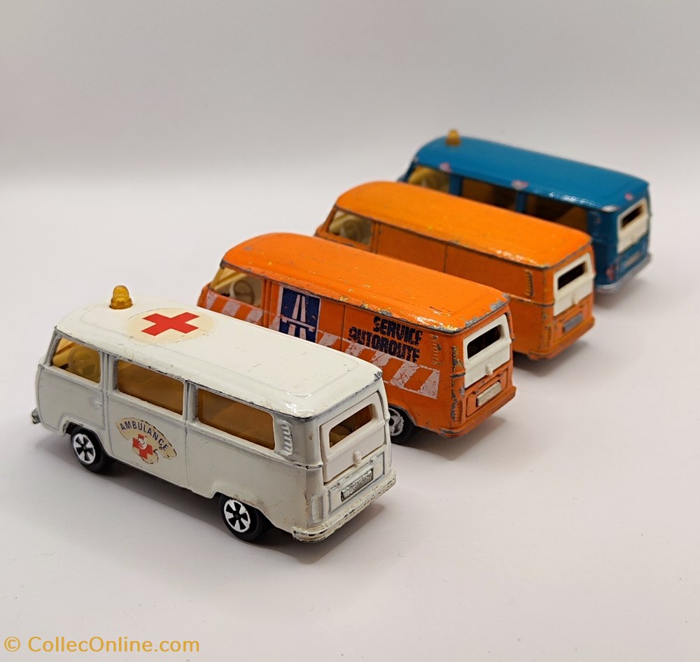 Majorette 200 - VW fourgon x4 modeles reduits voitures majorette 200 vw fourgon x4