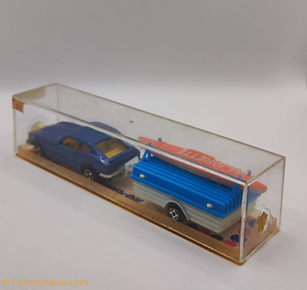 Majorette 300 - Datsun 260 z + remorque camping MIB modeles reduits voitures majorette 300 datsun 260 z remorque camping mib