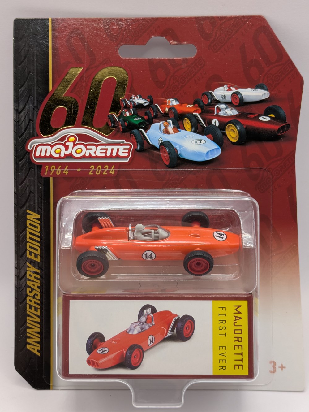 Majorette 60 ans - formule 1 orange modeles reduits voitures majorette 60 ans formule 1 orange