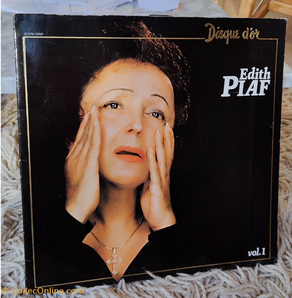 Edith Piaf - Disque d'or Vol 1 musique instruments disques vinyles edith piaf disque or vol 1