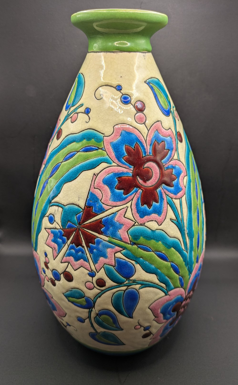 art antiquites ceramique vase keramis