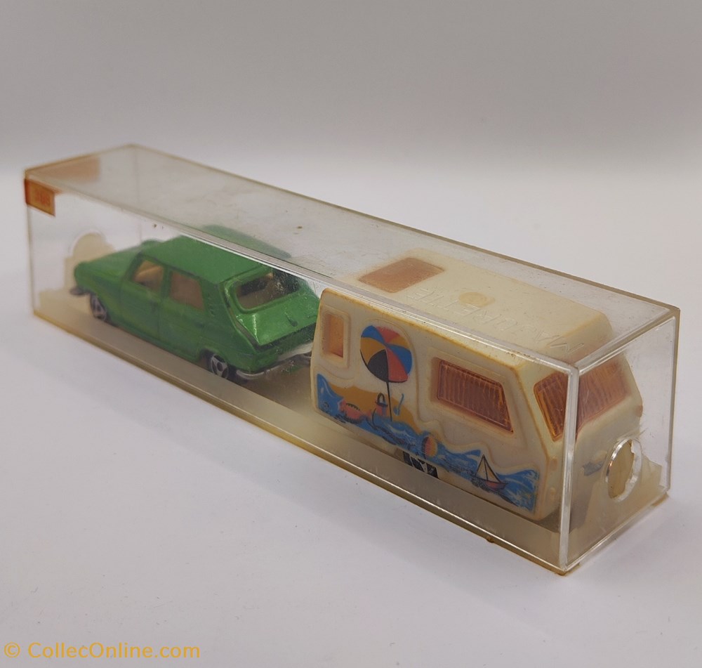 Majorette 300 - Simca 1100 + caravane Saint Tropez MIB modeles reduits voitures majorette 300 simca 1100 caravane saint tropez mib