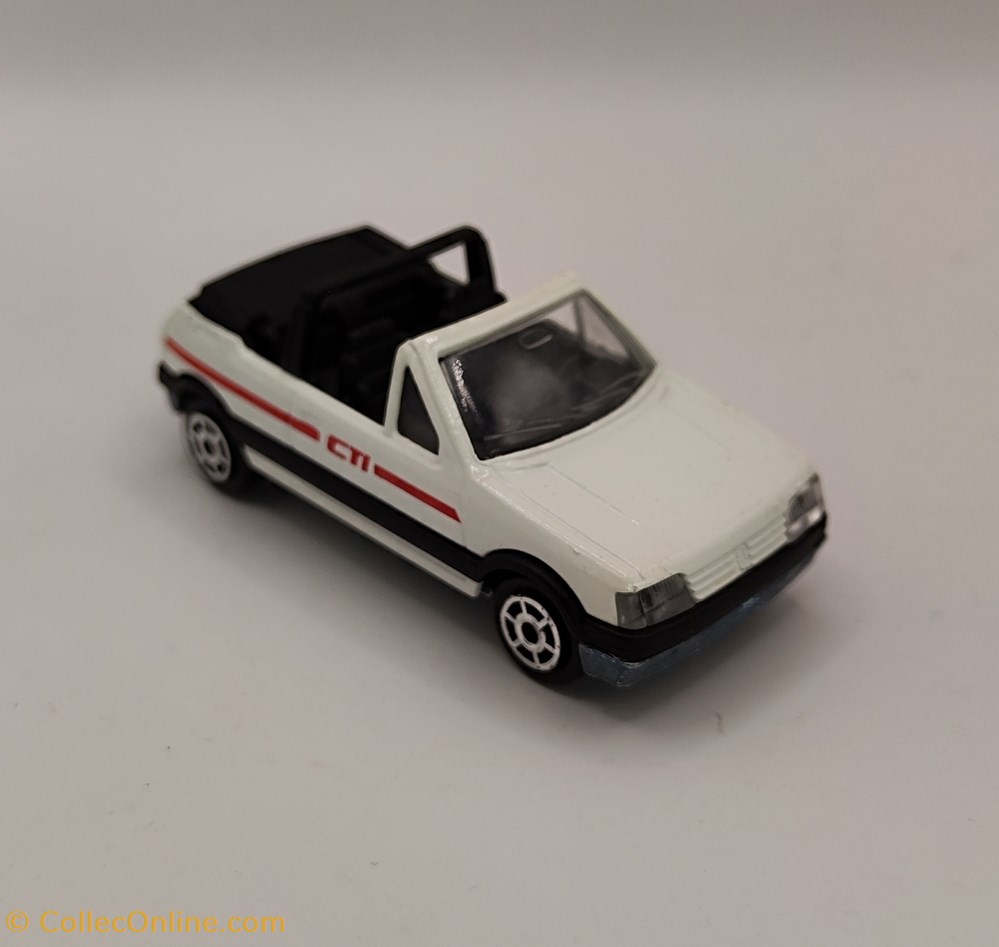 modeles reduits voitures majorette 200 peugeot 205 cti