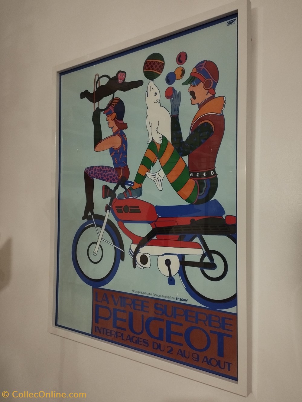 Affiche - Peugeot Seymour Schwast - La virée superbe - Interplages documents anciens affiches publicite affiche peugeot seymour schwast la viree superbe interplages