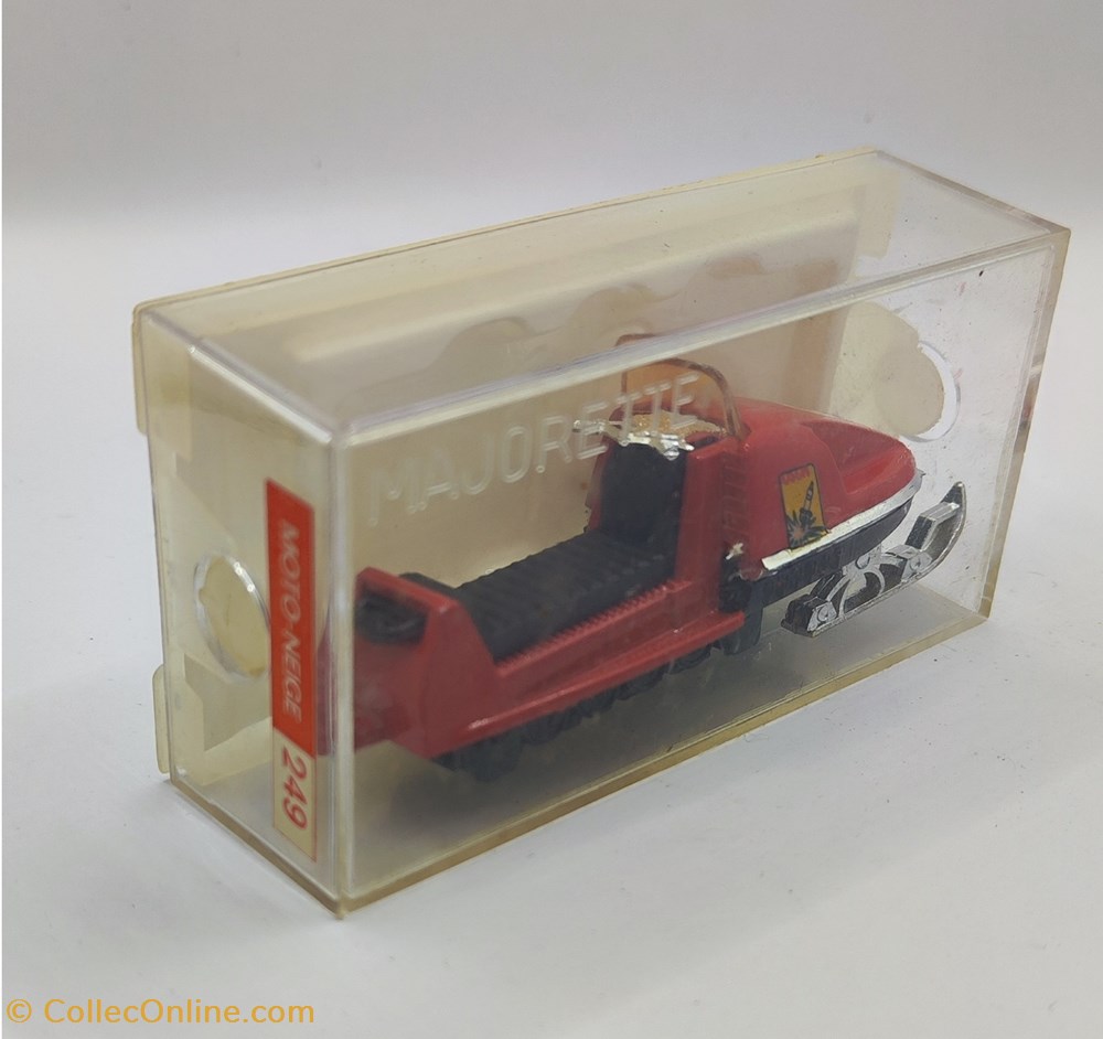 Majorette 200 - Moto-neige MIB modeles reduits voitures majorette 200 moto neige mib