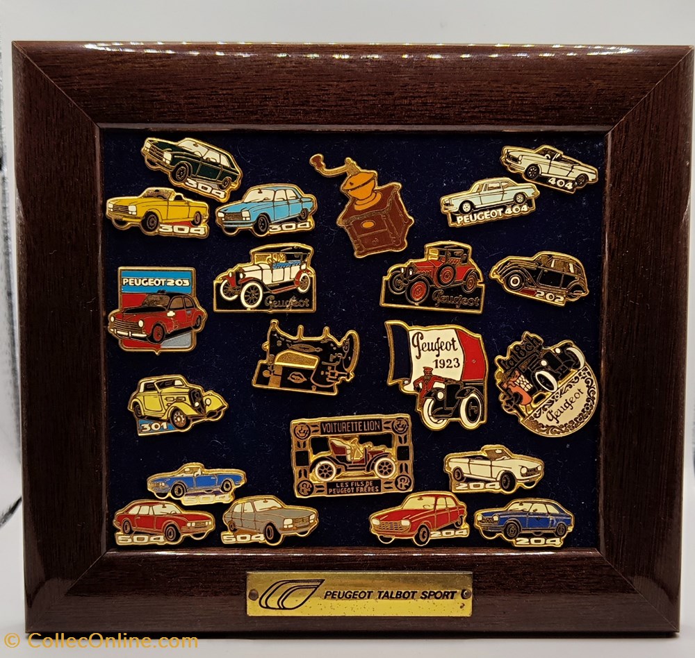 modeles reduits voitures peugeot talbot sport plaquette de 21 pin s