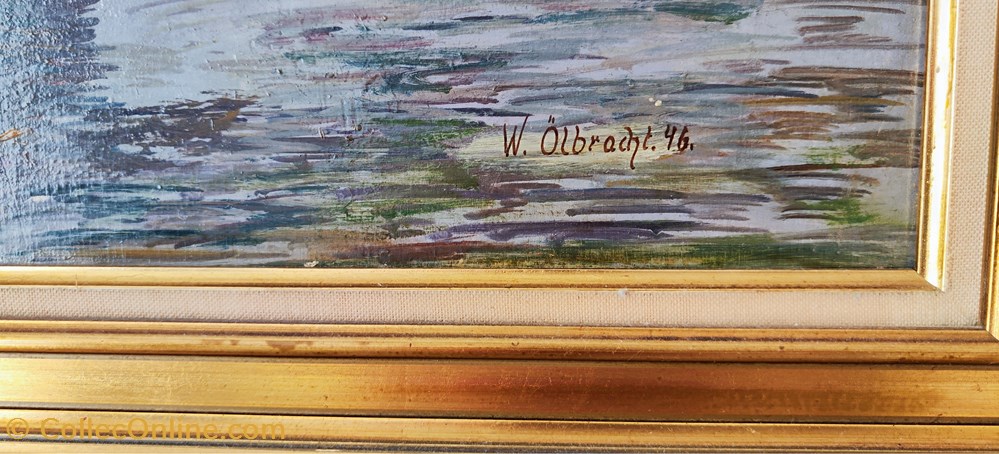 art antiquites peintures dessins 1946 dunkerque le minck