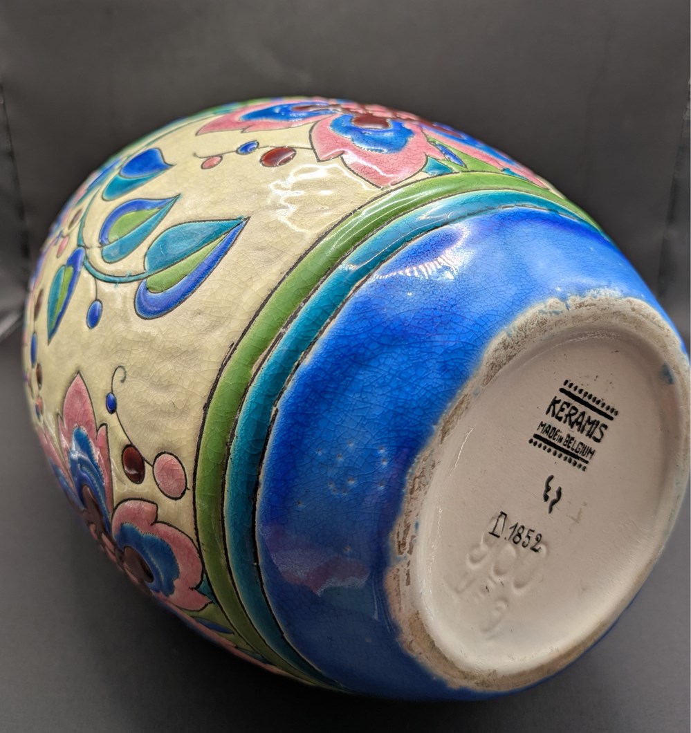 art antiquites ceramique vase keramis