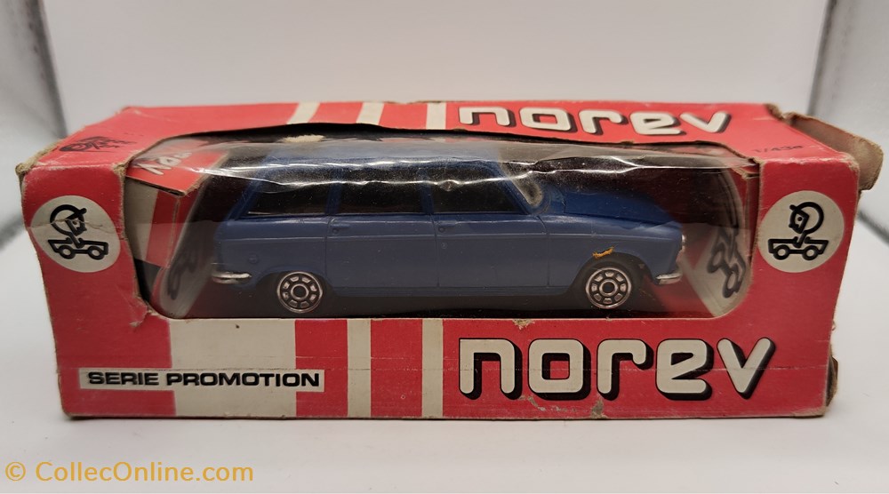 Norev Plastigam - Peugeot 204 break bleu foncé modeles reduits voitures norev plastigam peugeot 204 break bleu fonce