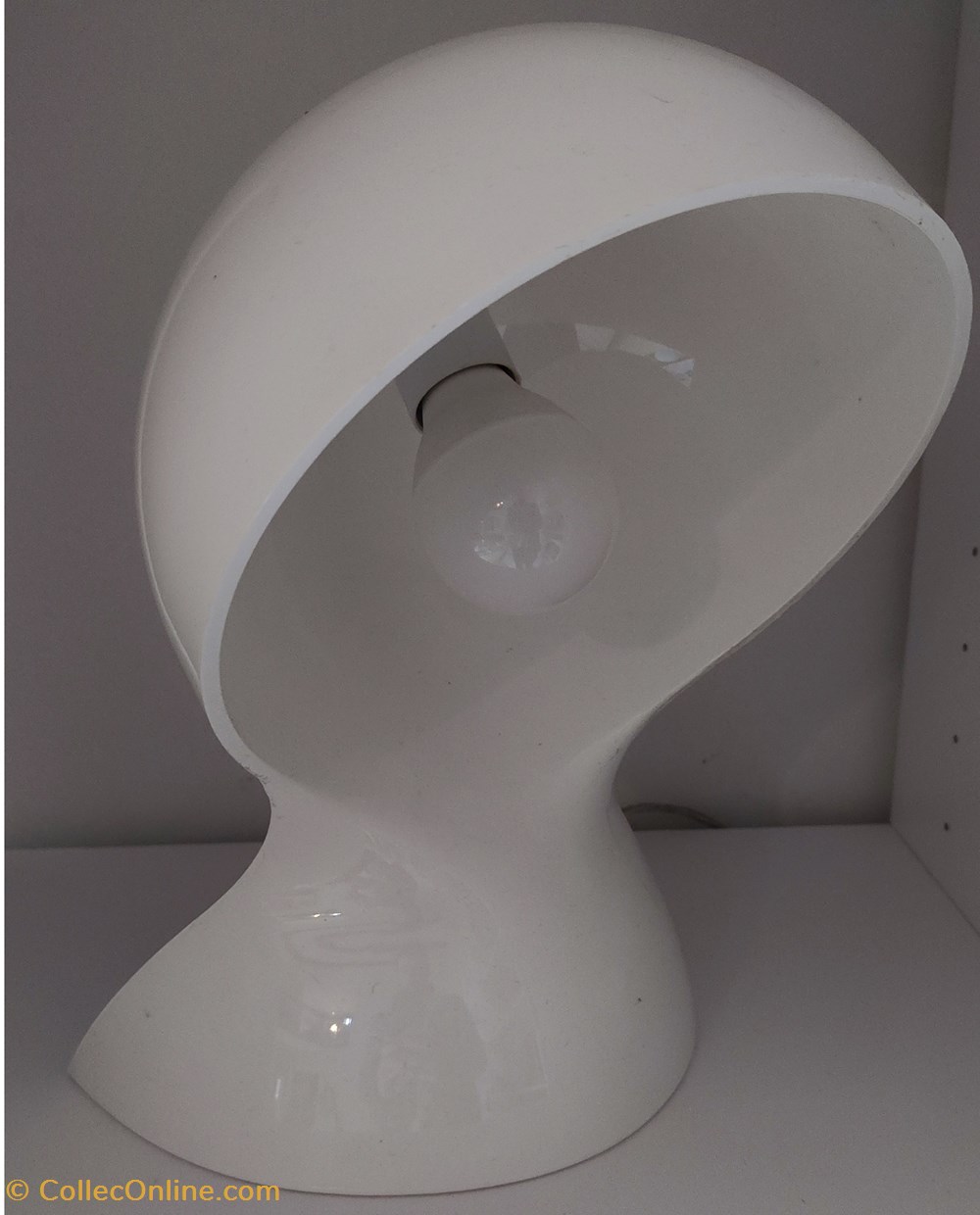 antiquites plastique lampe artemide