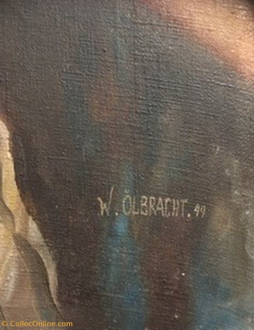 art antiquites peintures dessins 1949 nu de bohemienne