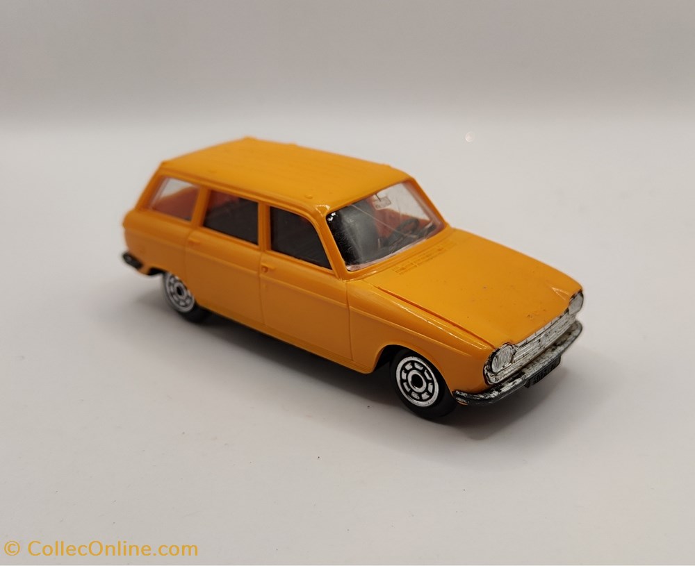 modeles reduits voitures norev plastigam peugeot 204 break orange
