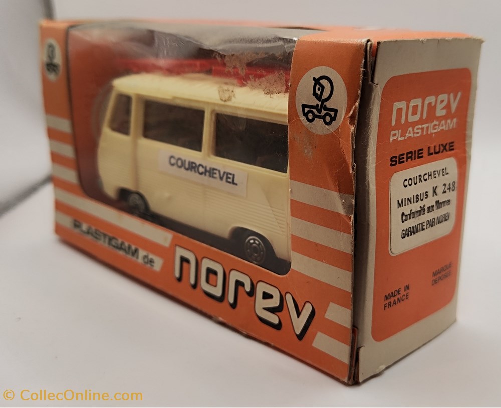 modeles reduits voitures norev plastigam peugeot j7 ski courchevel