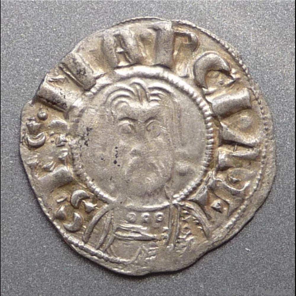 Anonymes (XIIème siècle- 1245). Denier dit barbarin monnaies europe medievale france feodales anonymes xiieme siecle 1245 denier dit barbarin