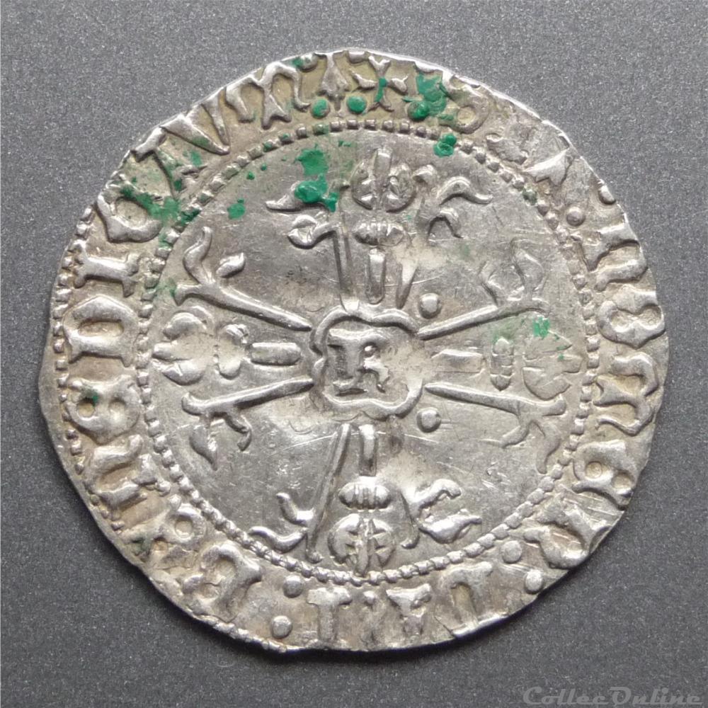 François II (1458-1488). Gros à l'écu monnaie france feodale francois ii 1458 1488 gros a ecu