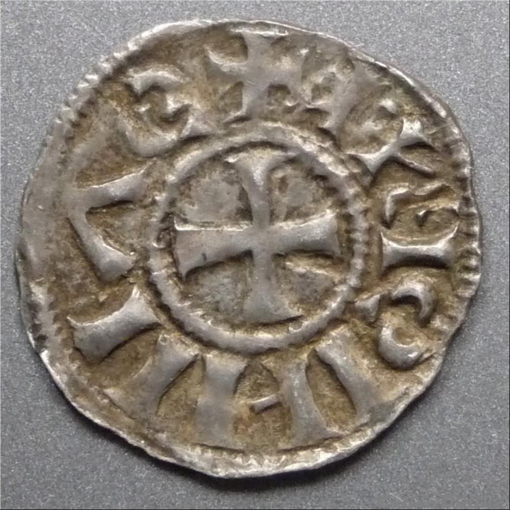Anonymes (vers 1050). Denier monnaies europe medievale france feodales anonymes vers 1050 denier