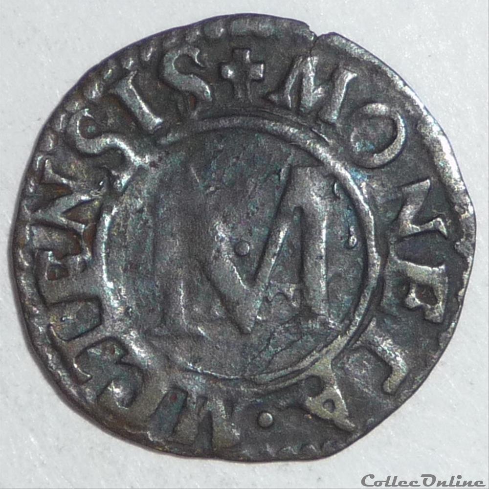 monnaie france feodale cite de metz 1555 1662 liard ou quart de sou