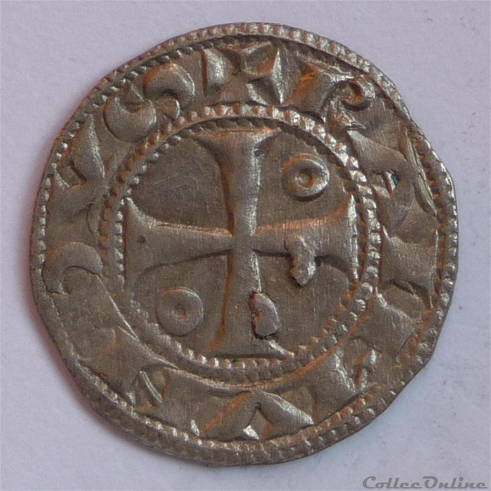 Raymond 1er à Raymond V (1091-1245). Denier monnaie france feodale raymond 1er a raymond v 1091 1245 denier