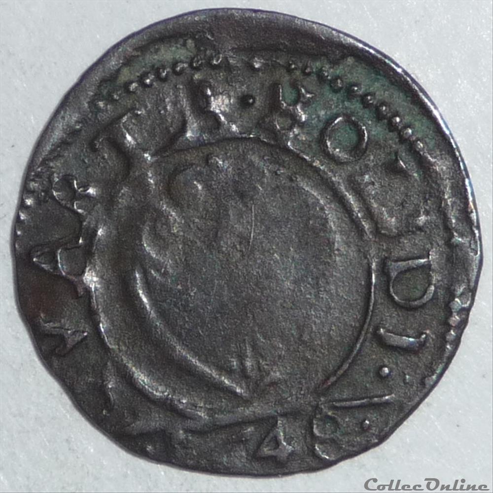 monnaie france feodale cite de metz 1555 1662 liard ou quart de sou
