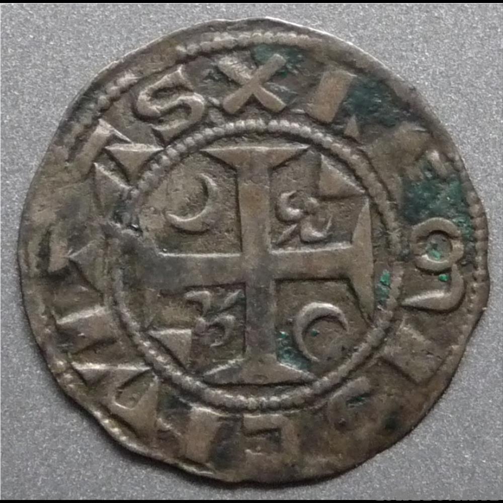 Henri II (1227-1240). Denier monnaie france feodale henri ii 1227 1240 denier