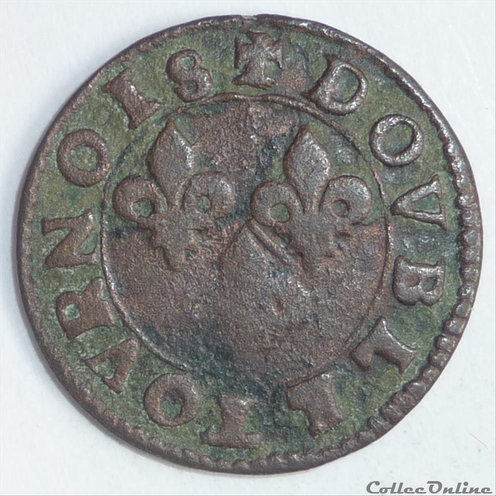 monnaie france feodale francois de bourbon conti 1605 1614 double tournois
