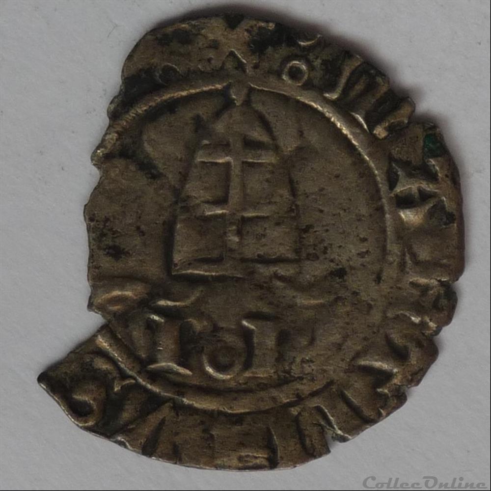 Martin V (1417-1431). Quart de gros monnaie france feodale martin v 1417 1431 quart de gros