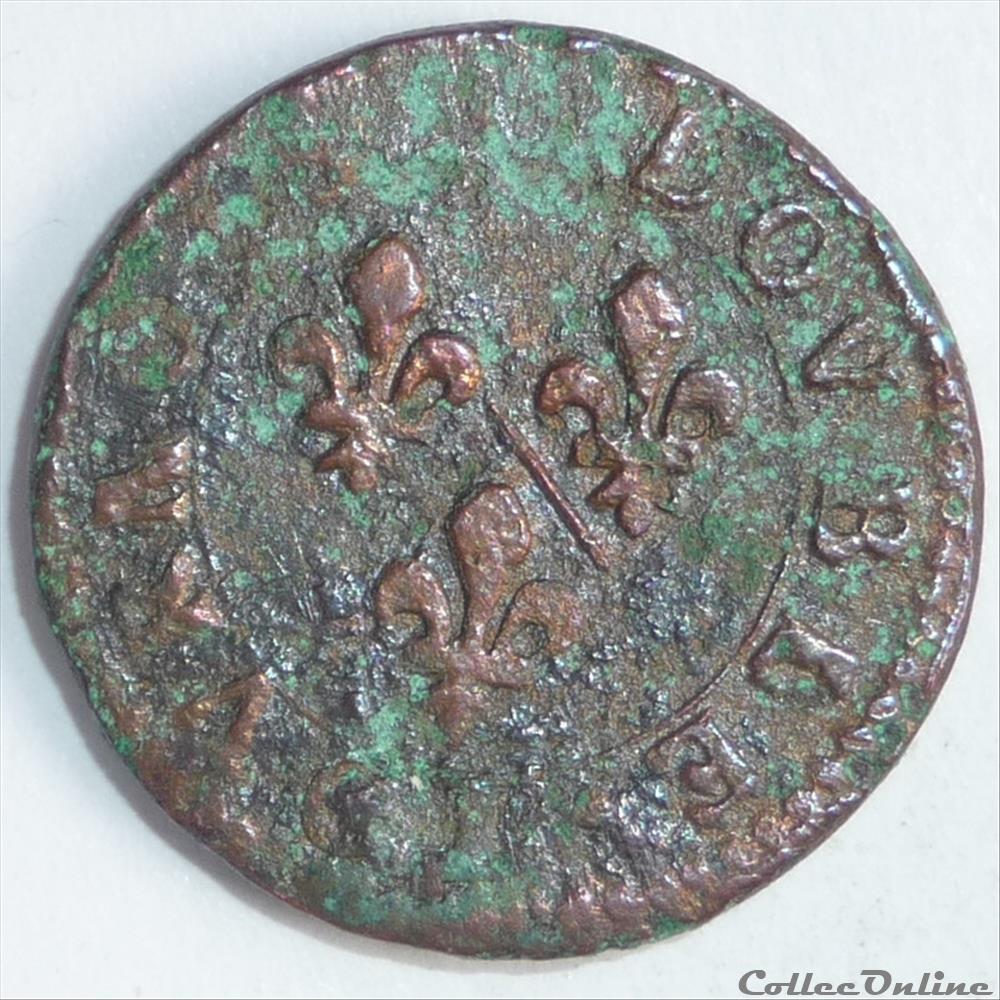 monnaie france feodale francois de bourbon conti 1605 1614 double tournois