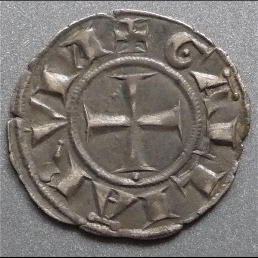 Anonymes (vers 1200-1260). Denier monnaie france feodale anonymes vers 1200 1260 denier