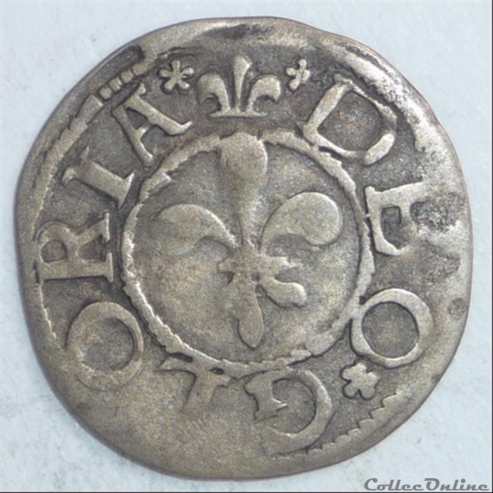 Anonymes (XVIIème siècle ). Kreuzer monnaie france feodale anonymes xviieme siecle kreuzer