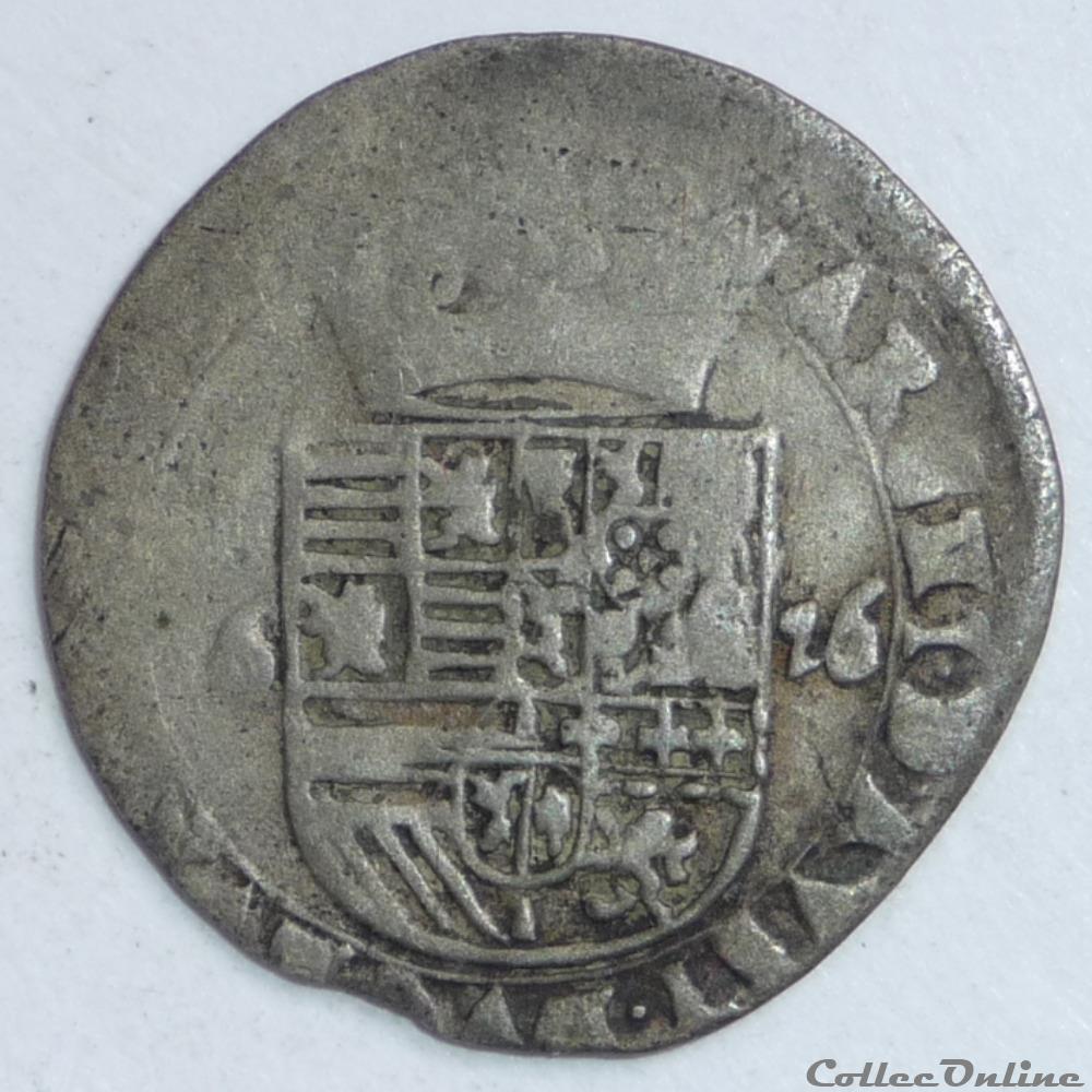 Albert et Isabelle (1598-1621) . Patard monnaie france feodale albert et isabelle 1598 1621 patard