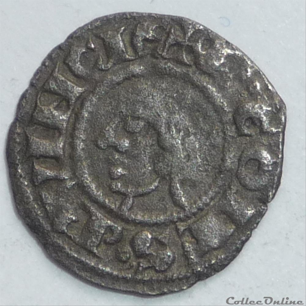 Charles 1er d' Anjou (1246-1285). Obole marseillaise monnaies europe medievale france feodales charles 1er anjou 1246 1285 obole marseillaise
